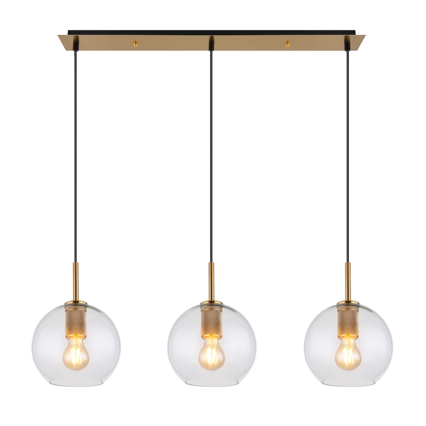 Globo - Luster na sajli 3xE27/60W/230V