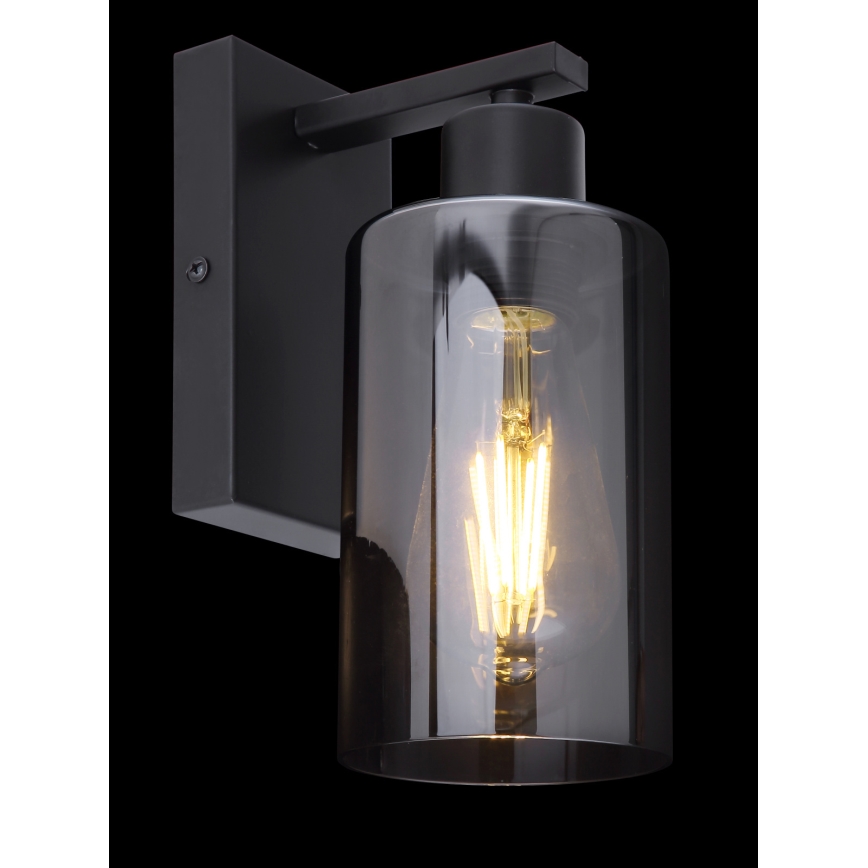 Globo - Zidna lampa 1xE27/60W/230V crno