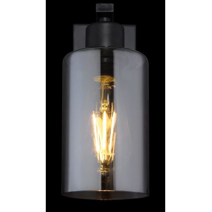 Globo - Zidna lampa 1xE27/60W/230V crno