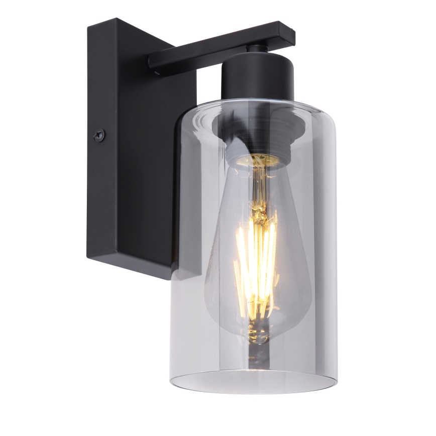 Globo - Zidna lampa 1xE27/60W/230V crno