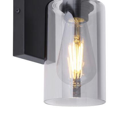 Globo - Zidna lampa 1xE27/60W/230V crno