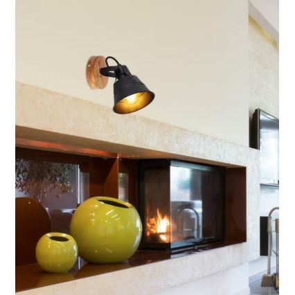 Globo - Zidna reflektorska lampa 1xE27/60W/230V jela