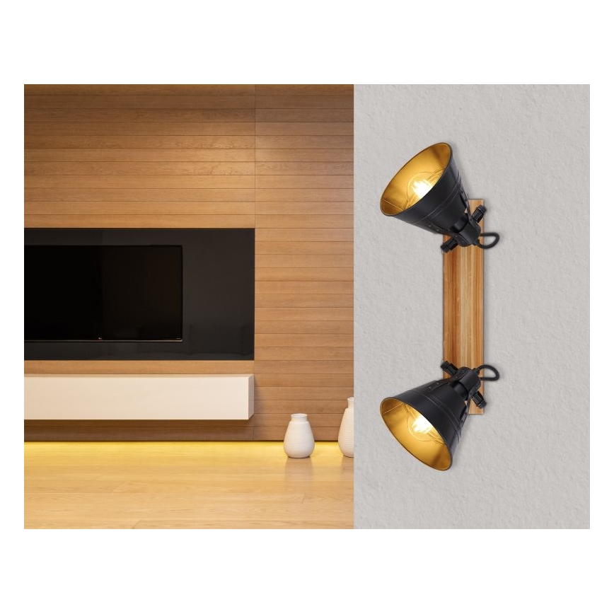 Globo - Reflektorska lampa 2xE27/60W/230V jela