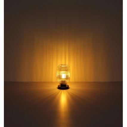 Globo - Stona lampa 1xE27/40W/230V braon