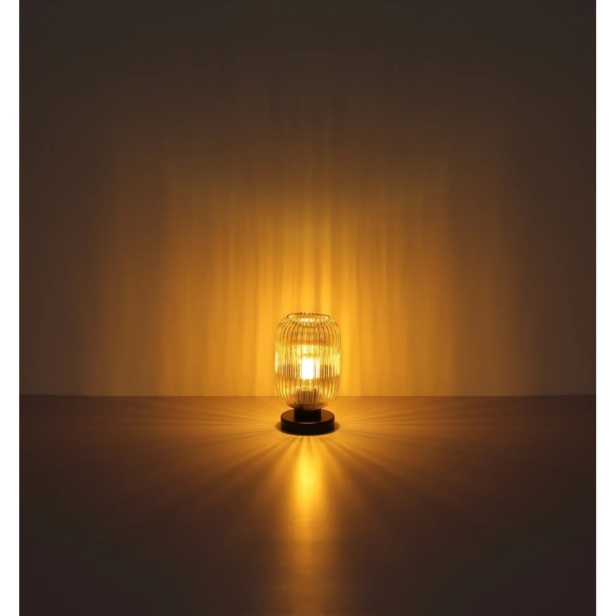 Globo - Stona lampa 1xE27/40W/230V braon