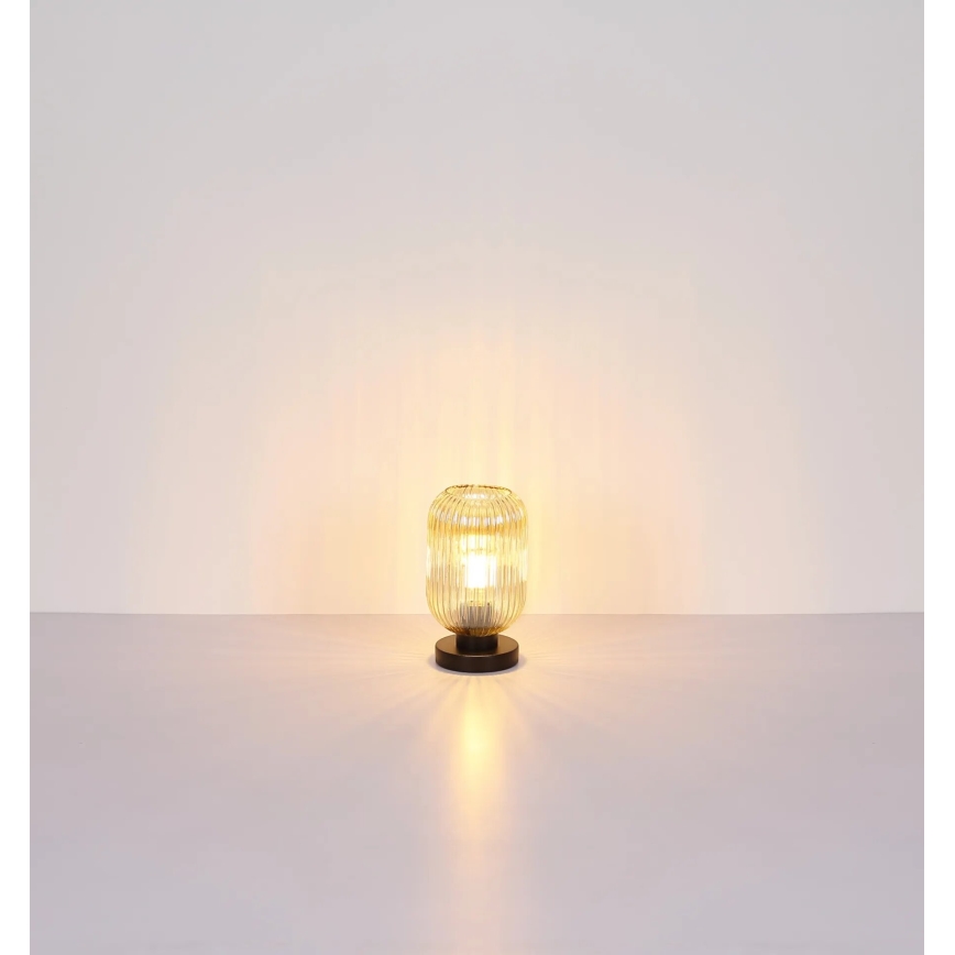 Globo - Stona lampa 1xE27/40W/230V braon