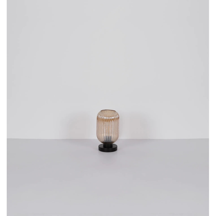 Globo - Stona lampa 1xE27/40W/230V braon