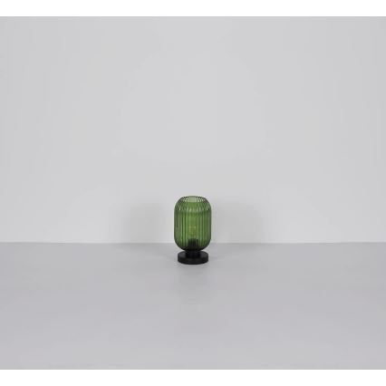 Globo - Stona lampa 1xE27/40W/230V zelena