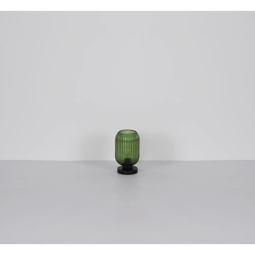 Globo - Stona lampa 1xE27/40W/230V zelena
