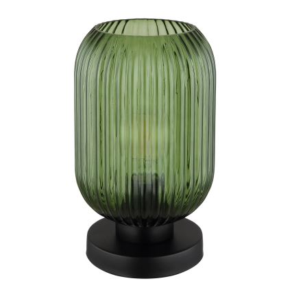 Globo - Stona lampa 1xE27/40W/230V zelena