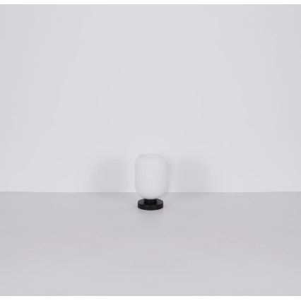 Globo - Stona lampa 1xE27/40W/230V bela