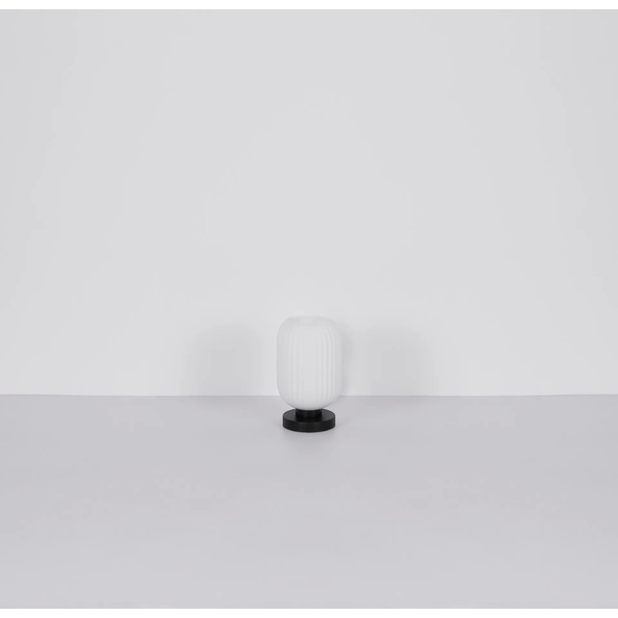 Globo - Stona lampa 1xE27/40W/230V bela