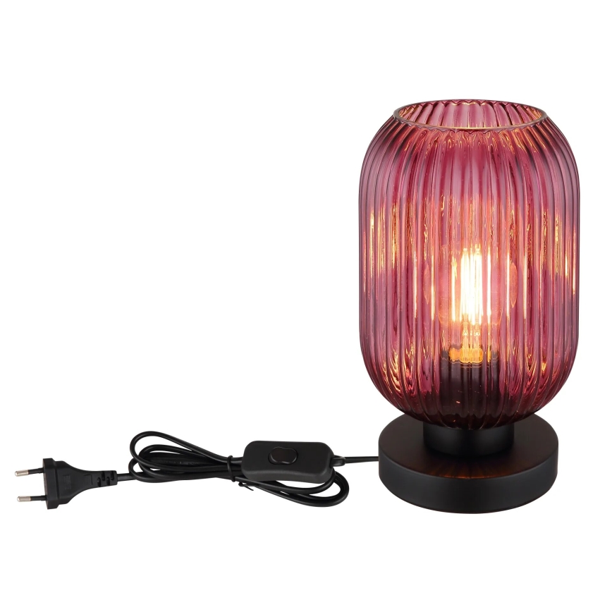 Globo - Stona lampa 1xE27/40W/230V ljubičasta