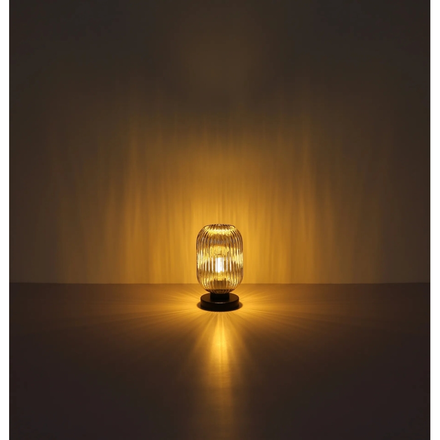 Globo - Stona lampa 1xE27/40W/230V sivo