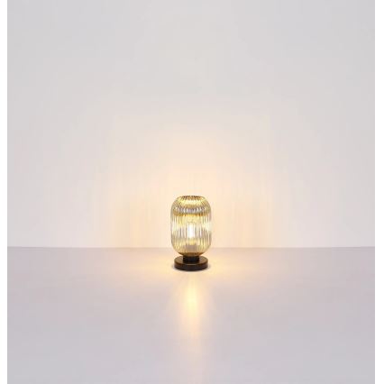 Globo - Stona lampa 1xE27/40W/230V sivo