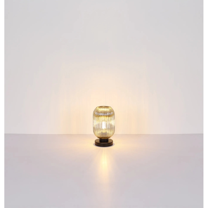 Globo - Stona lampa 1xE27/40W/230V sivo