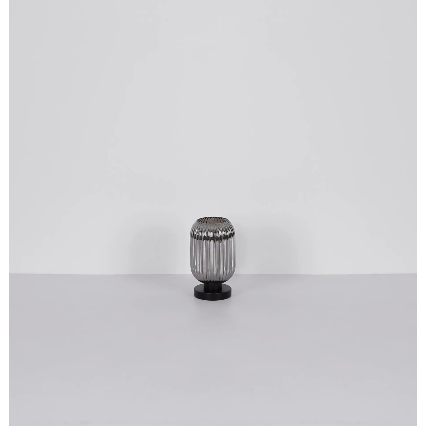 Globo - Stona lampa 1xE27/40W/230V sivo