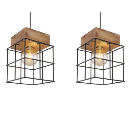 Globo - Luster na sajli 3xE27/60W/230V
