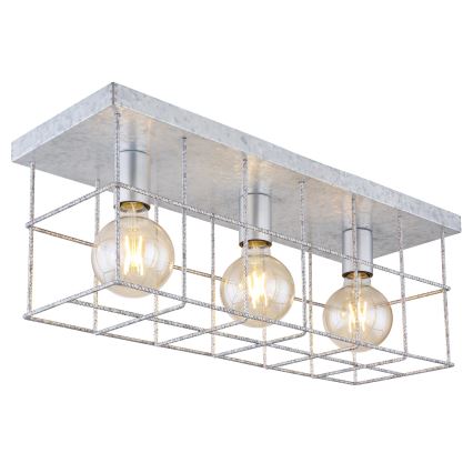 Globo 15530Z-3D - Plafonjera MERRIL 3xE27/60W/230V