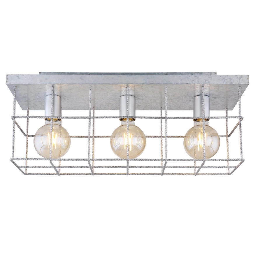 Globo 15530Z-3D - Plafonjera MERRIL 3xE27/60W/230V
