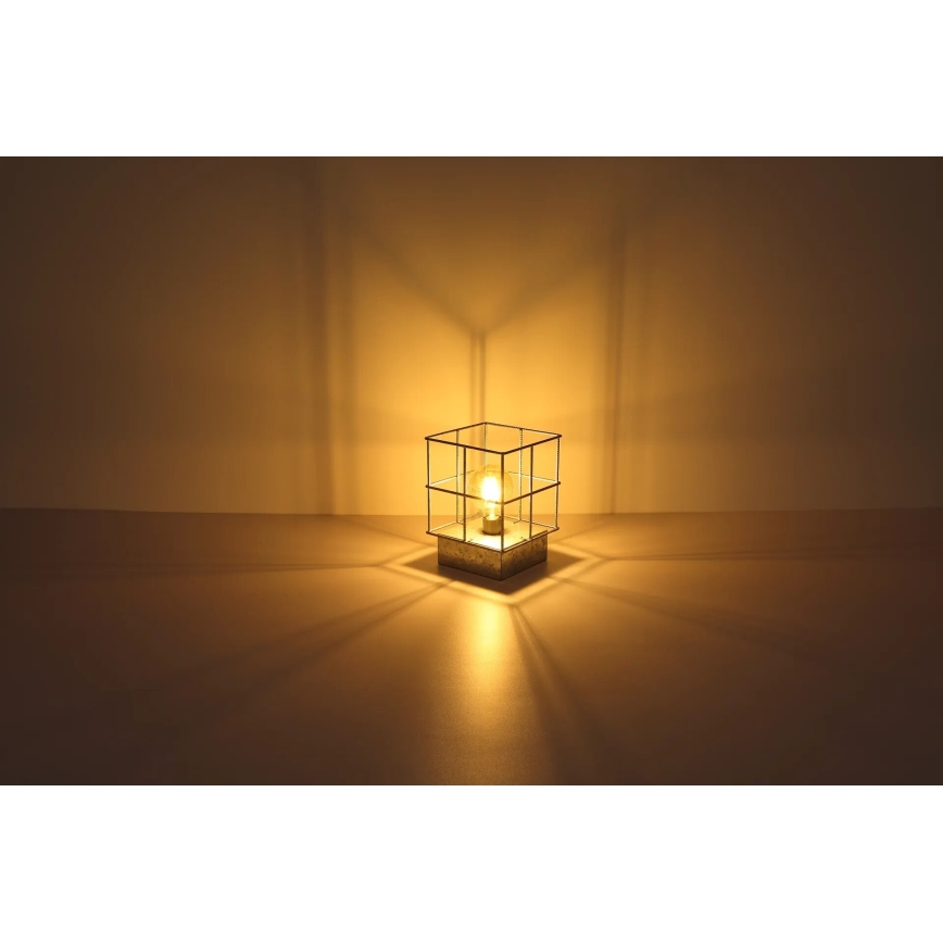 Globo 15530ZT - Stona lampa MERRIL 1xE27/60W/230V