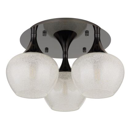 Globo - Nadgradni luster 3xE27/40W/230V antracit