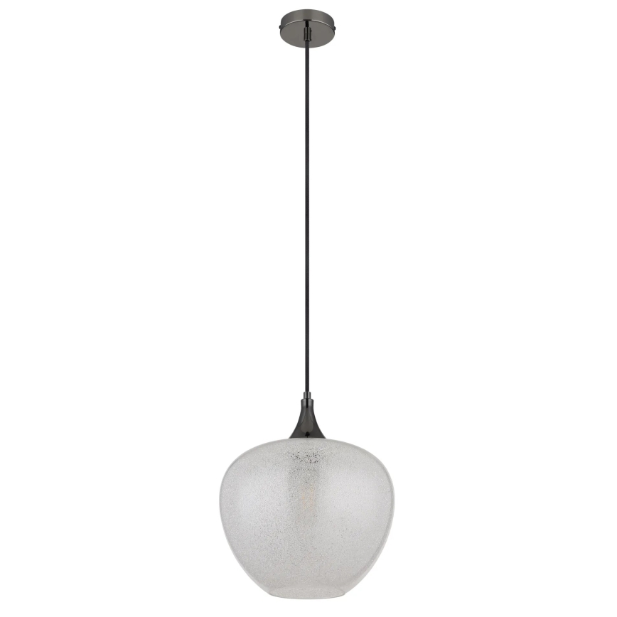 Globo - Luster na sajli 1xE27/40W/230V pr. 29 cm bela/antracit