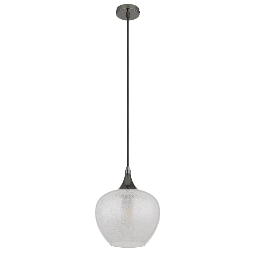 Globo - Luster na sajli 1xE27/40W/230V pr. 24 cm bela/antracit