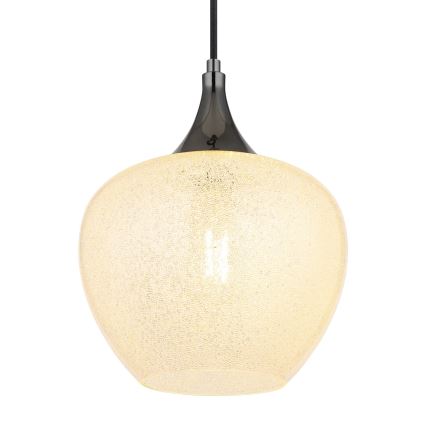 Globo - Luster na sajli 1xE27/40W/230V pr. 24 cm bela/antracit