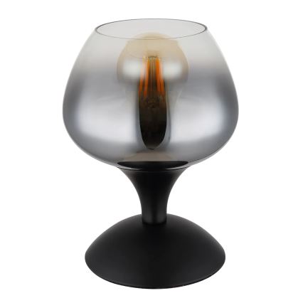 Globo - Stona lampa 1xE27/40W/230V crno