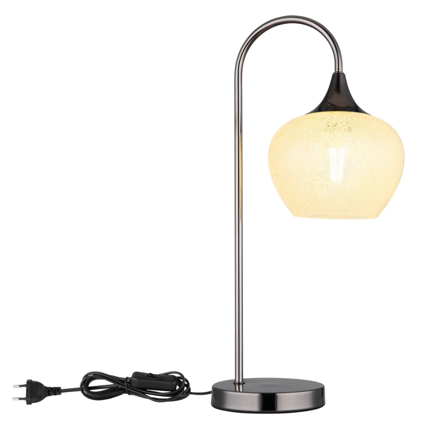 Globo - Stona lampa 1xE27/40W/230V bela/antracit