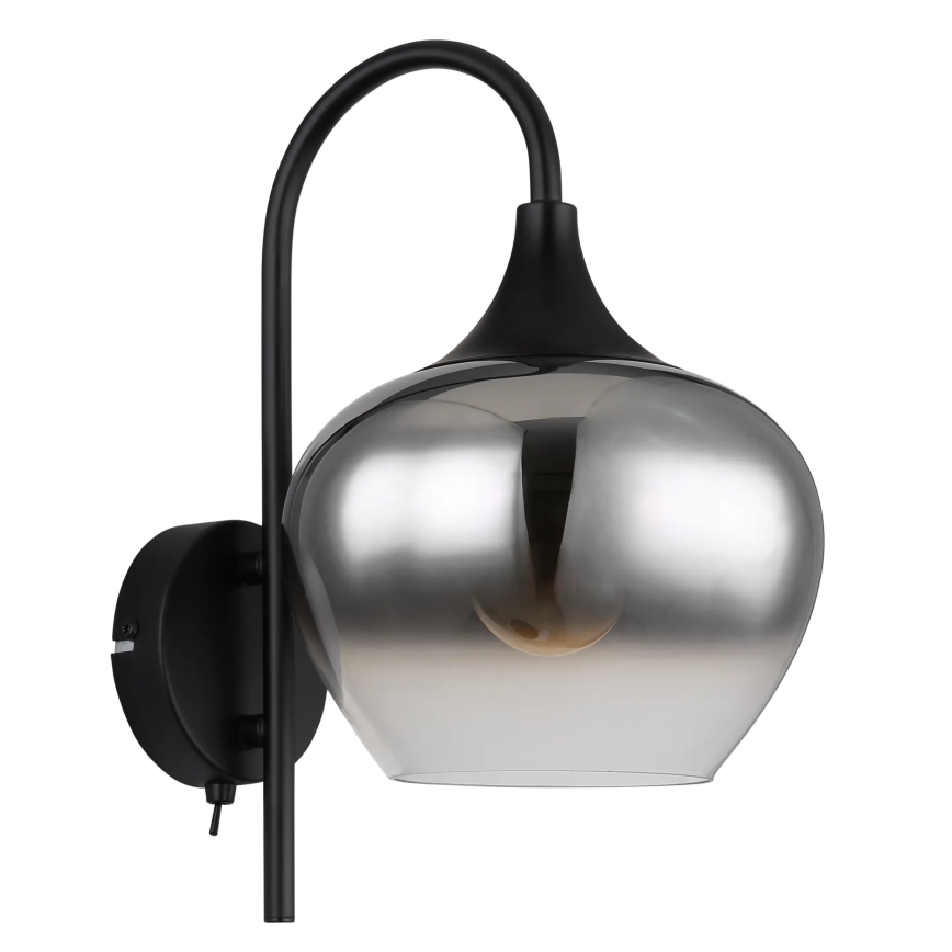 Globo - Zidna lampa 1xE27/40W/230V crno