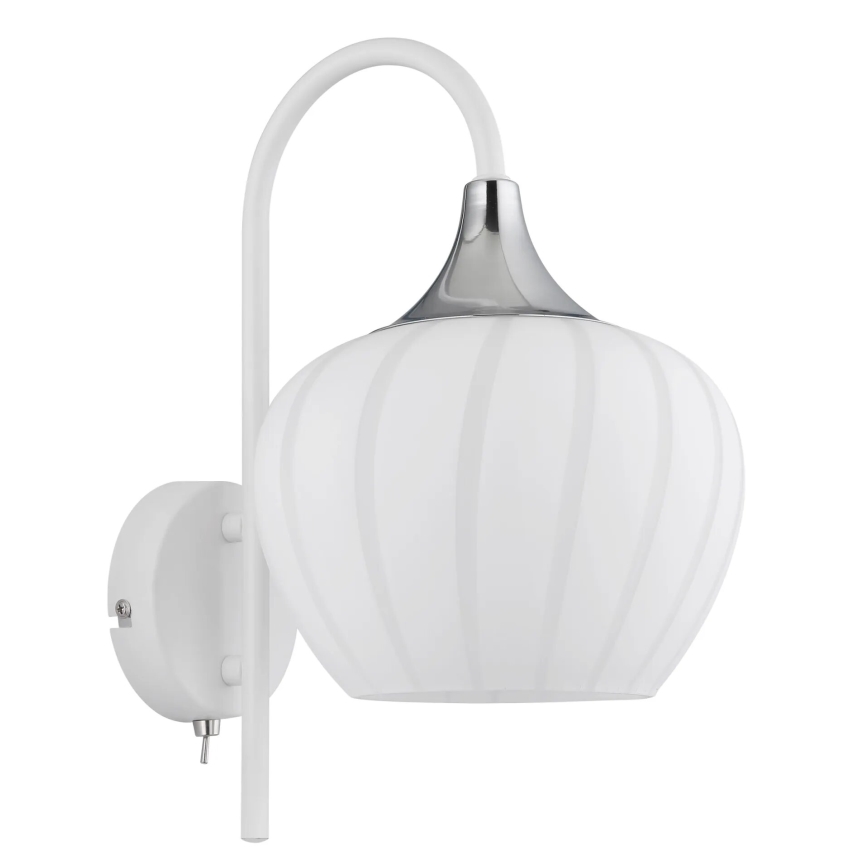 Globo - Zidna lampa 1xE27/40W/230V bela