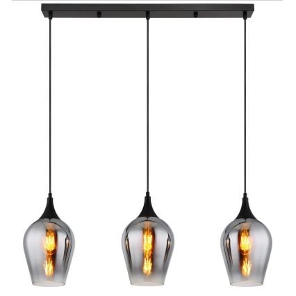 Globo - Luster na sajli 3xE27/60W/230V