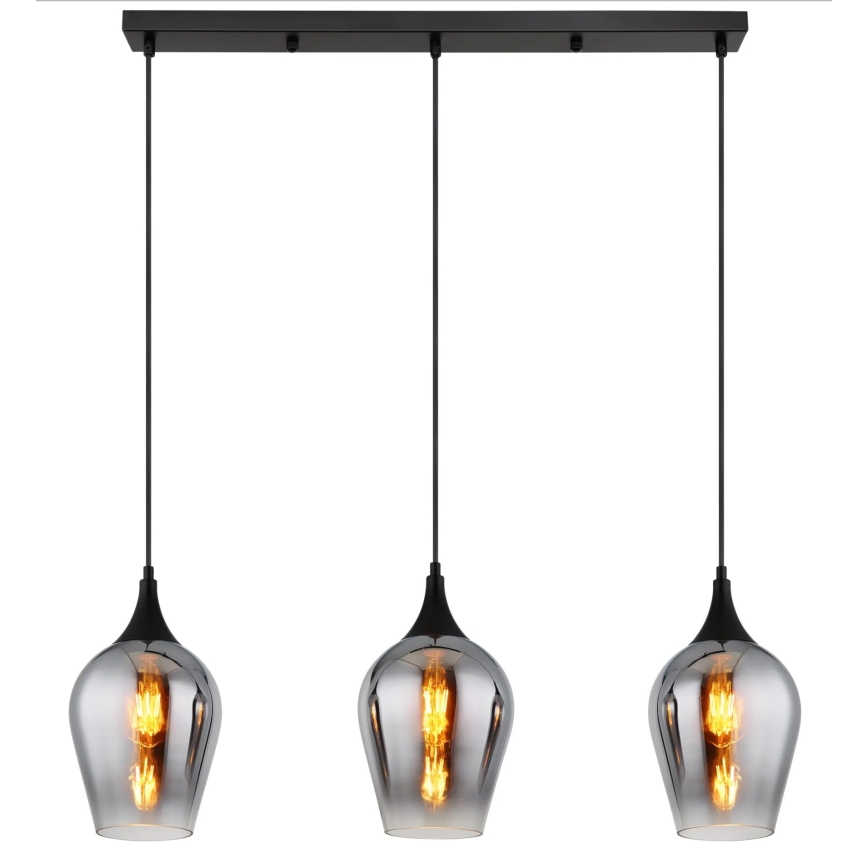 Globo - Luster na sajli 3xE27/60W/230V