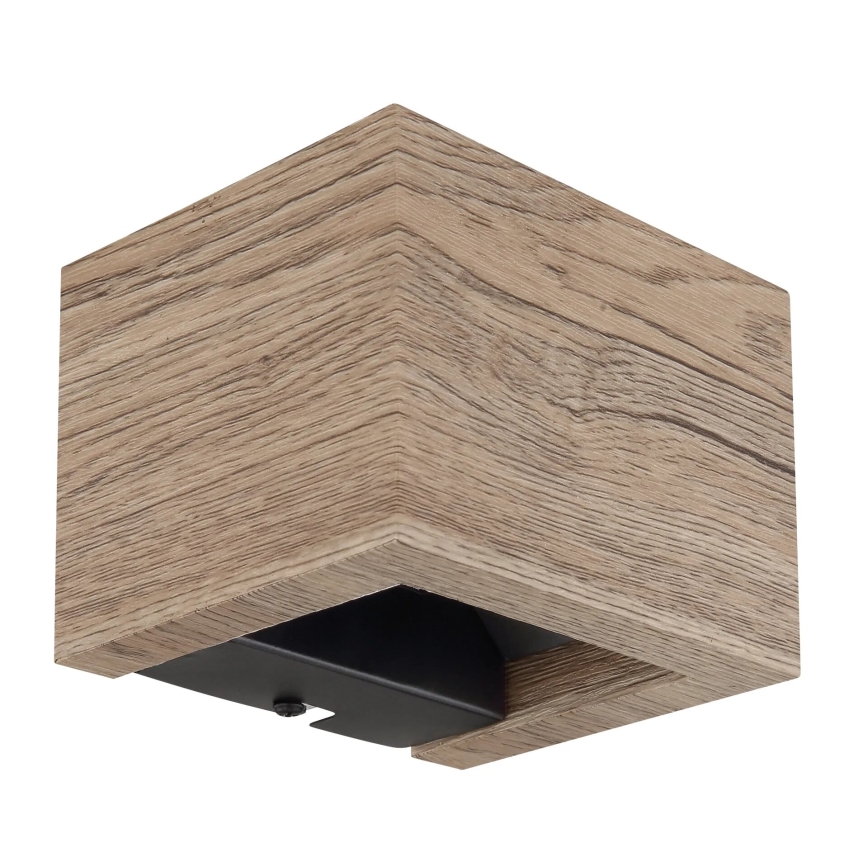 Globo - LED Zidna lampa LED/8W/230V braon