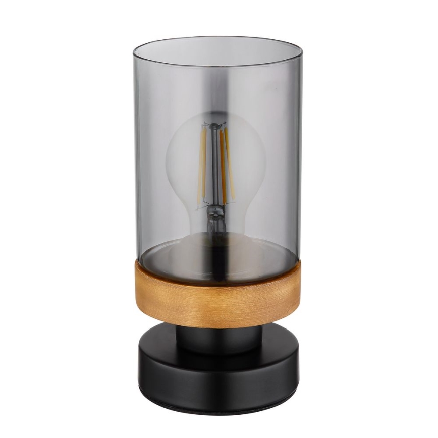 Globo - Stona lampa 1xE27/40W/230V metal/drvo