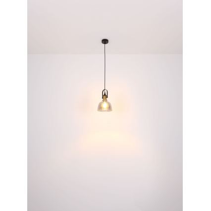 Globo - Luster na sajli 1xE27/60W/230V pr. 30 cm