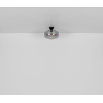 Globo - Nadgradni luster 1xE27/40W/230V pr. 28 cm sivo