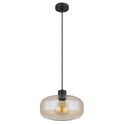 Globo - Luster na sajli 1xE27/40W/230V pr. 28 cm prozirna