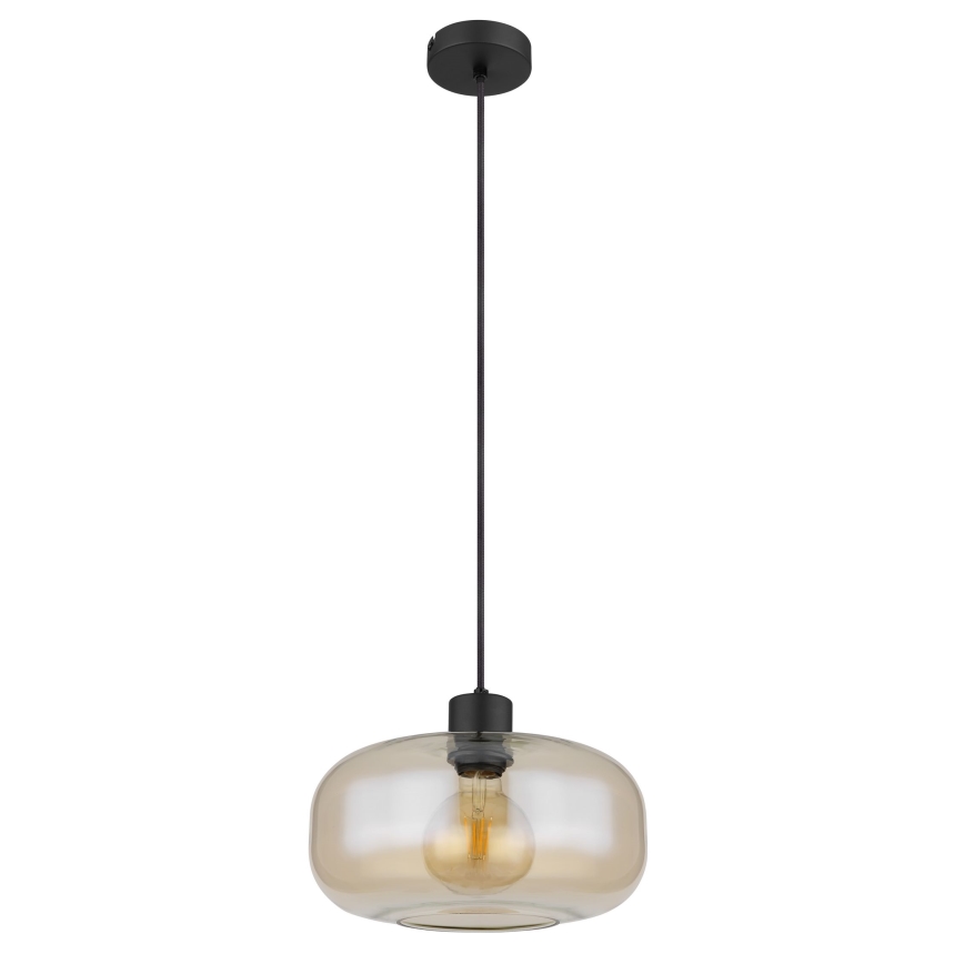 Globo - Luster na sajli 1xE27/40W/230V pr. 28 cm prozirna