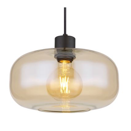 Globo - Luster na sajli 1xE27/40W/230V pr. 28 cm prozirna