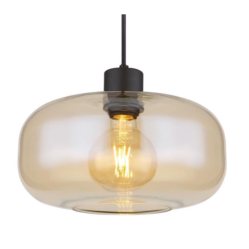 Globo - Luster na sajli 1xE27/40W/230V pr. 28 cm prozirna