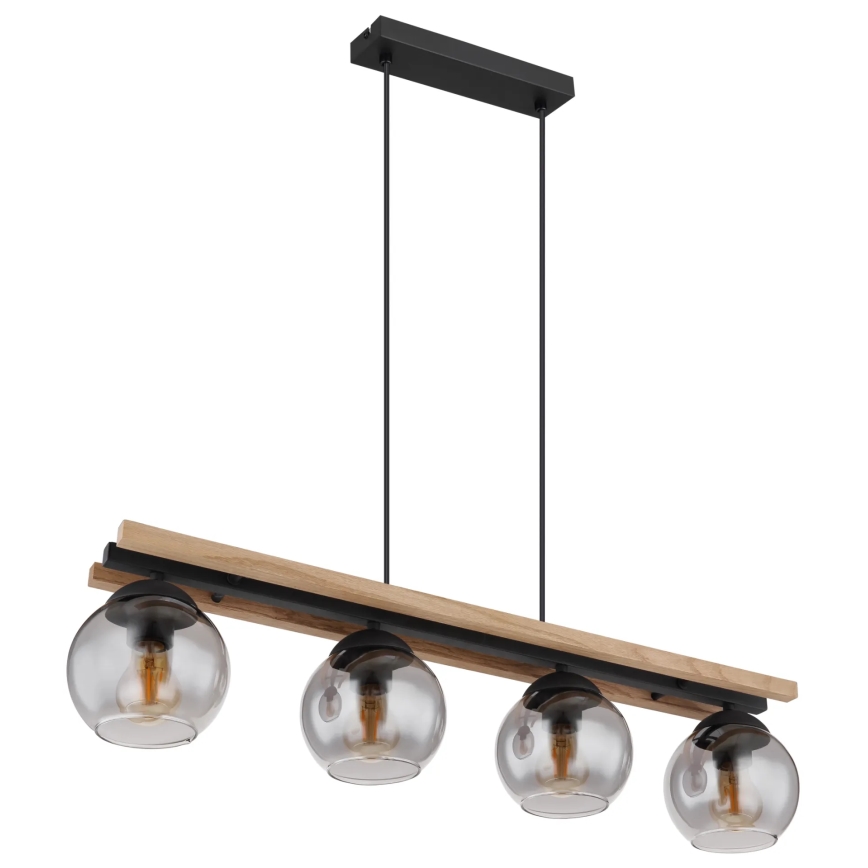 Globo - Luster na sajli 4xE27/25W/230V