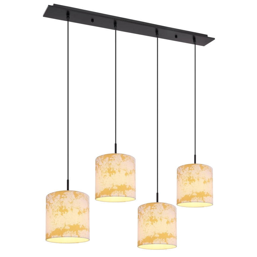 Globo 15580-4H - Luster na sajli ENGELBERT 4xE27/40W/230V