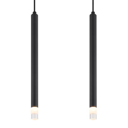 Globo - Luster na sajli 4xG9/4W/230V crno