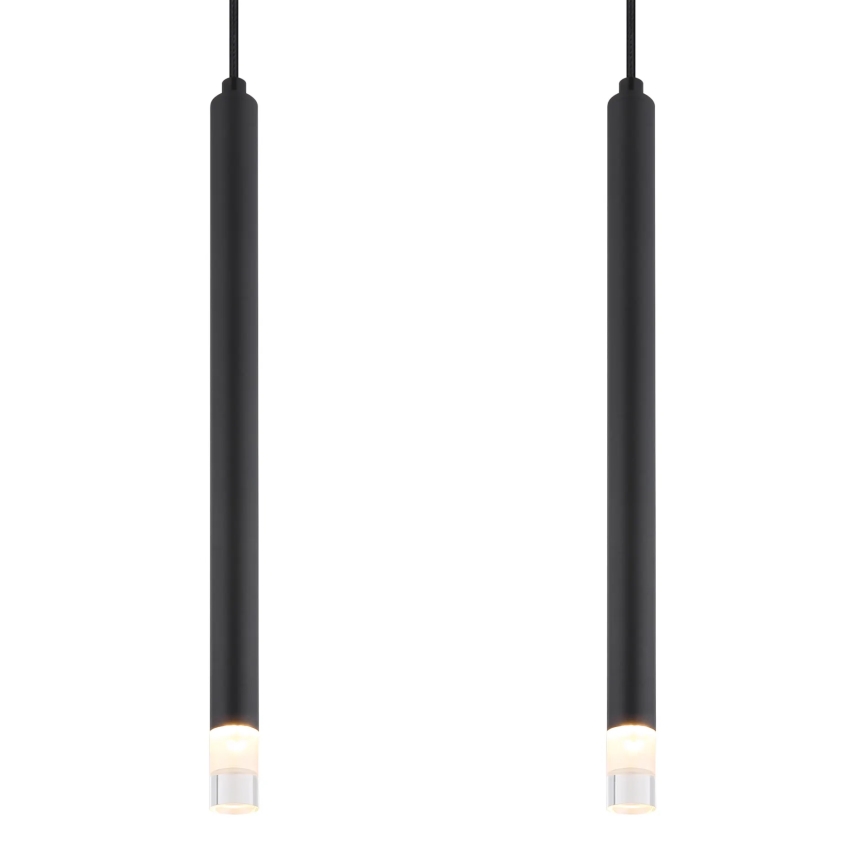 Globo - Luster na sajli 4xG9/4W/230V crno