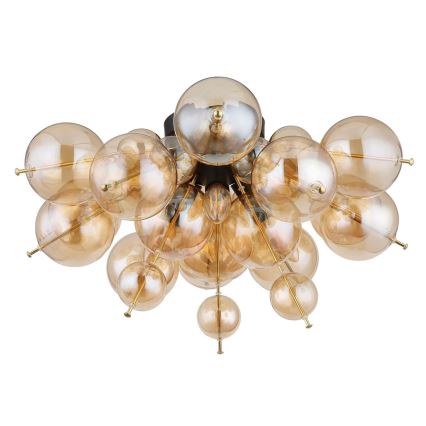 Globo - Nadgradni luster 3xE14/25W/230V pr. 55 cm zlatna