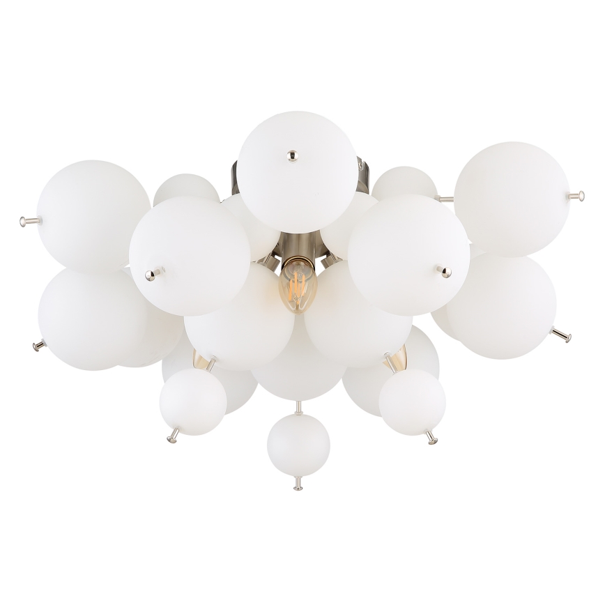 Globo - Nadgradni luster 3xE14/25W/230V pr. 55 cm bela