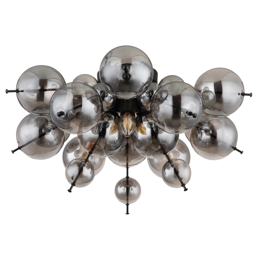 Globo - Nadgradni luster 3xE14/25W/230V pr. 55 cm crno